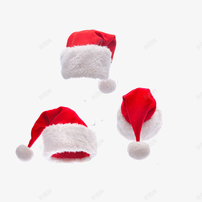 红色圣诞节帽子png免抠素材_88icon https://88icon.com 圣诞节 帽子 红色