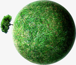 绿色圆球新时代素材
