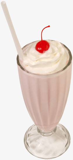 草莓奶昔素材