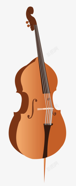 大提琴元素素材