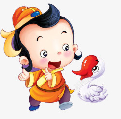 中国风创意国学插画装饰素材