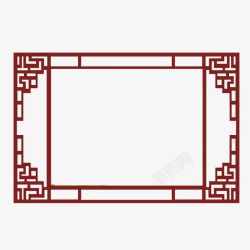 中国风木框中国风木框高清图片