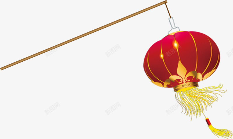 红色中国风挂灯笼png免抠素材_88icon https://88icon.com 挂灯笼 新年 新春 春节 灯笼架 红灯笼 装饰图案