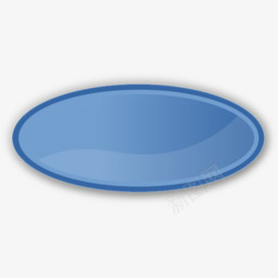 library椭圆形蓝色的openicon图标图标
