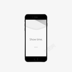 苹果黑色iphone6素材
