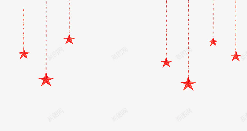 红色五角星挂饰装饰图案png免抠素材_88icon https://88icon.com 五角星 免抠PNG 挂饰 红色 装饰图案