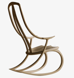 简约高档木质创意家居椅子素材