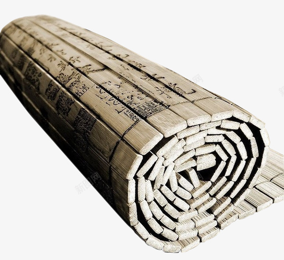 竹简古卷中国风png免抠素材_88icon https://88icon.com 中国风 古卷 竹简