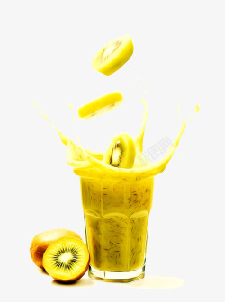 猕猴桃汁素材