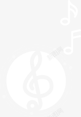 乐符桥梁音乐音符logo图标图标