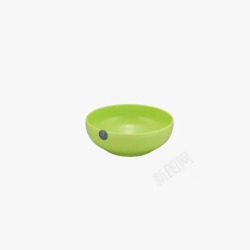 厨房汤碗日本进口日式塑料碗绿色高清图片
