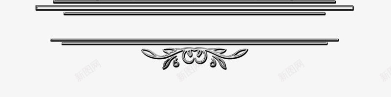 黑色藤蔓标题框png免抠素材_88icon https://88icon.com 标题框 藤蔓花纹 边框PNG 边框矢量 黑色