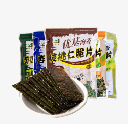 海苔核桃片素材