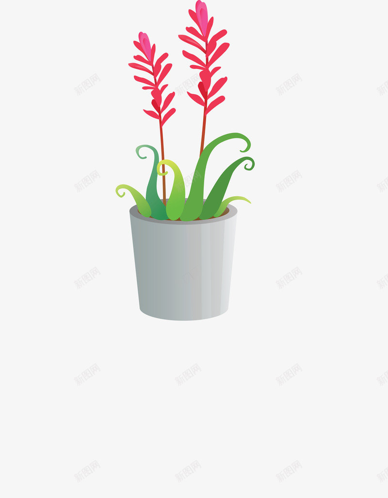 卡通室内盆栽植物花卉png免抠素材_88icon https://88icon.com 室内植物