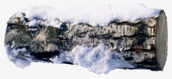 雪花覆盖木块雪花覆盖高清图片