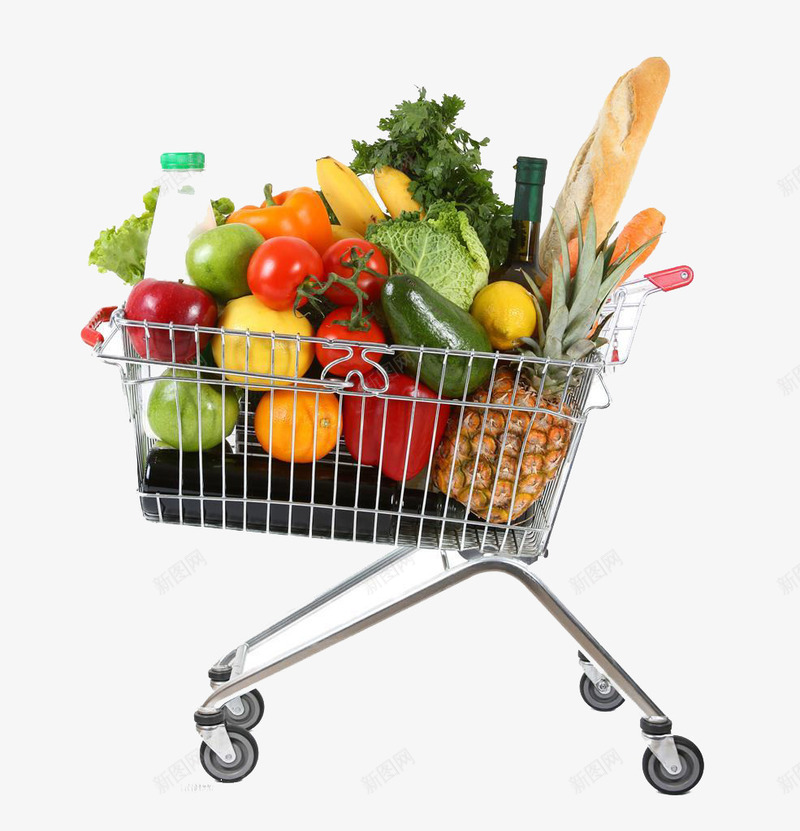 一购物车水果蔬菜png免抠素材_88icon https://88icon.com 各种 果实 果蔬 植物 水果 食物