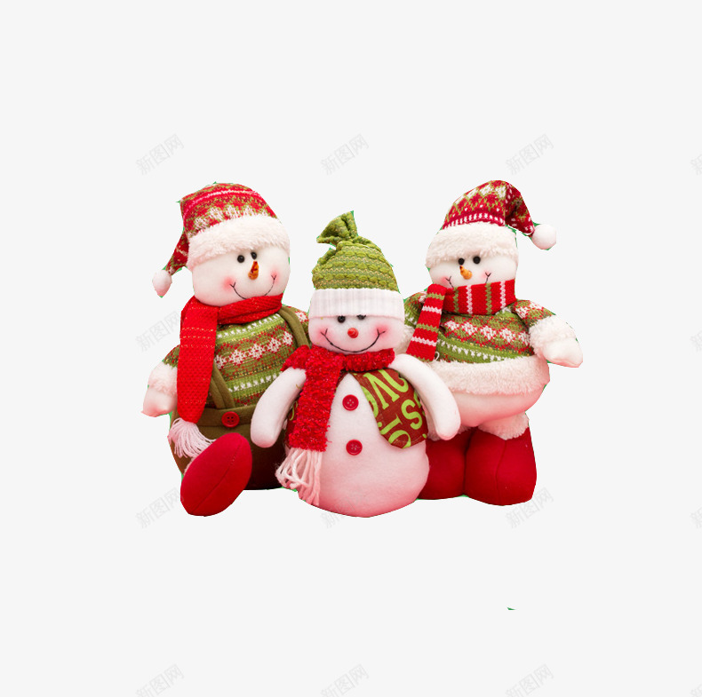 微笑的圣诞娃娃png免抠素材_88icon https://88icon.com 围巾雪人 圣诞帽 圣诞礼品 家居摆设