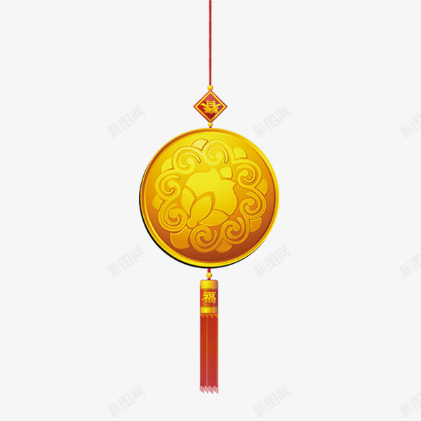 春节元旦元宵黄色圆形中国结png免抠素材_88icon https://88icon.com 元宵中国结 元旦中国结素材 圆形中国结 春节中国结矢量图 黄色中国结