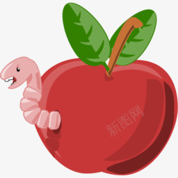 食物蠕虫在苹果openico图标图标
