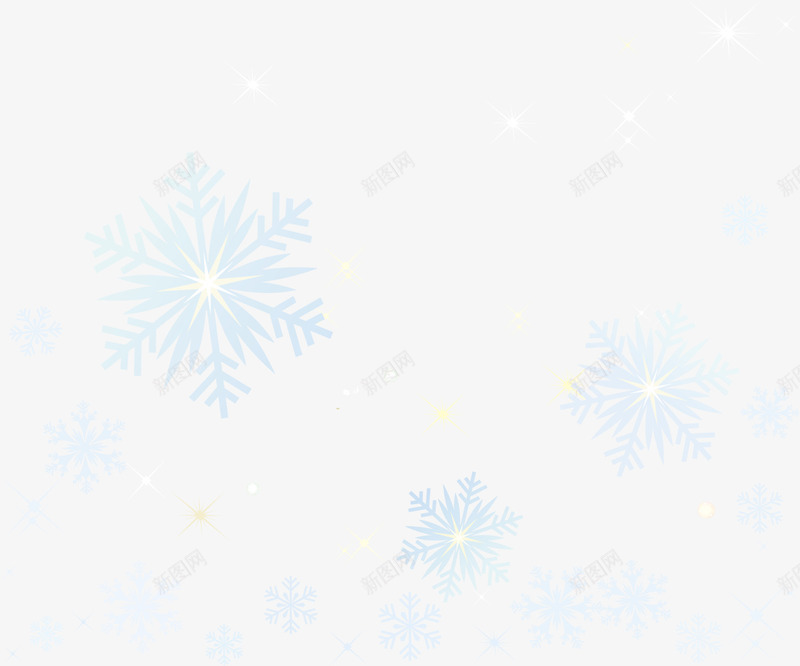 蓝色漂浮雪花png免抠素材_88icon https://88icon.com 冬季 落雪 蓝色雪花 雪花片 零星小雪 飘雪花 飘零雪花