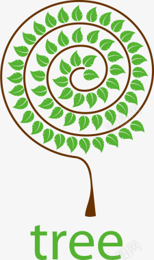 保护树木环保环保创意装饰树图标图标