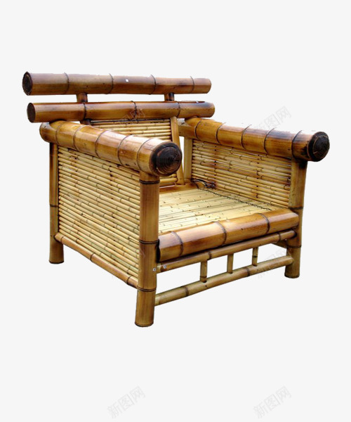 传统椅子png免抠素材_88icon https://88icon.com 休息 休闲 传统手艺 手工艺品 椅子 竹子编制的椅子 竹椅