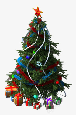 圣诞节的圣诞树02素材