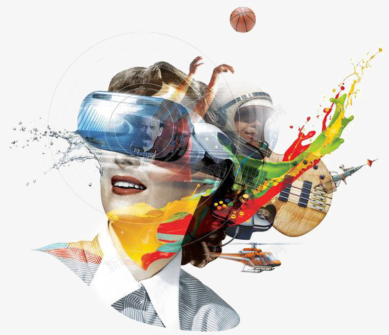 虚拟现实电影png免抠素材_88icon https://88icon.com VR VR世界 VR技术 科技 虚拟现实 虚拟现实眼镜