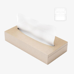 木质抽纸盒木质纸盒高清图片