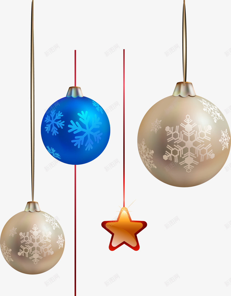 圣诞节蓝色雪花吊球png免抠素材_88icon https://88icon.com 圣诞节装饰 星星挂坠 星星挂饰 蓝色吊球 蓝色雪花 雪花吊球