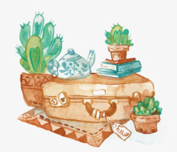 小清新插画矢量图素材