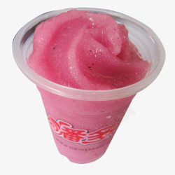 粉色新鲜草莓奶昔饮品素材