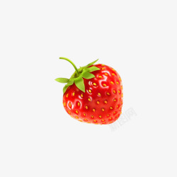 红色的草莓矢量图素材
