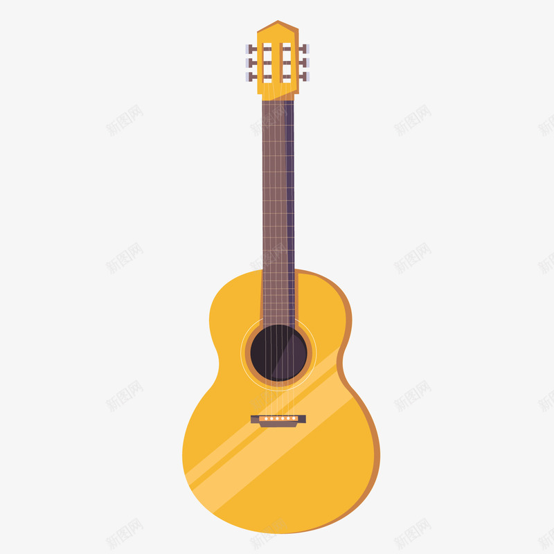 卡通吉他png免抠素材_88icon https://88icon.com PNG图 PNG图下载 创意卡通 卡通 卡通插图 吉他 插图 电吉他