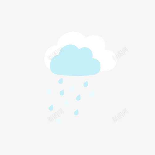 下雨的云朵png免抠素材_88icon https://88icon.com 下雨的云 图示 天气标志 手绘图 插图 表情包 阴雨天气