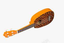 菠萝图案吉他素材