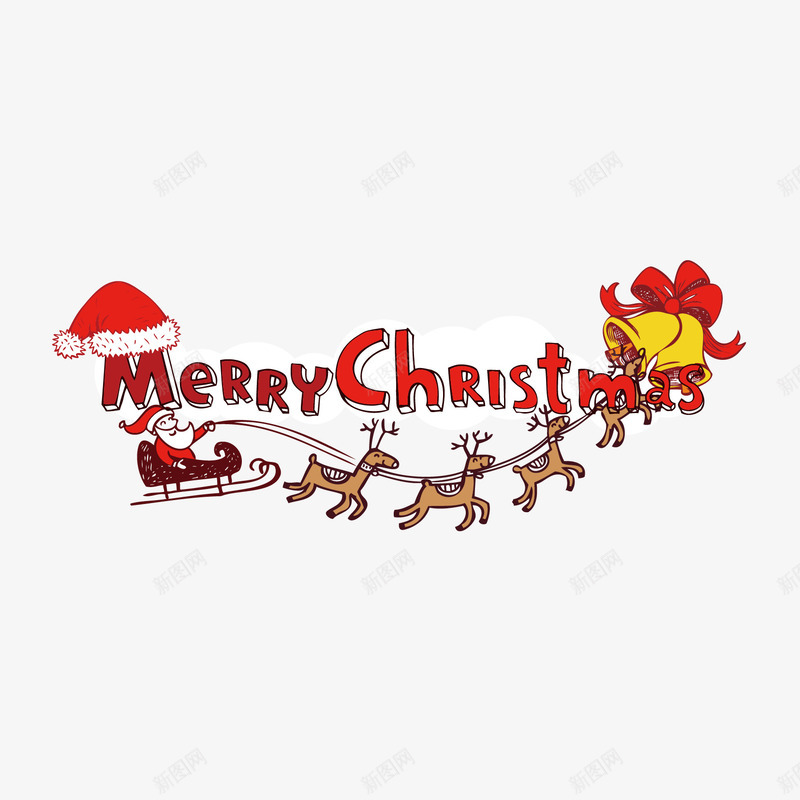 tmaspng免抠素材_88icon https://88icon.com Christmas merry 圣诞节 艺术字 设计元素