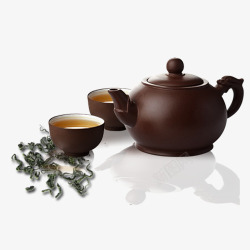 中国风茶杯茶具装饰高清图片