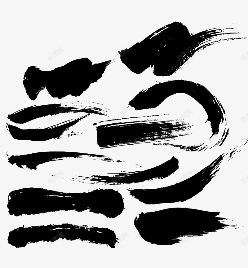 笔画笔刷装饰psd免抠素材_88icon https://88icon.com 捺 撇 横折弯钩 横折折钩 汉字偏旁 点 竖折弯钩 笔刷装饰设计 笔画 笔画笔刷 装饰设计