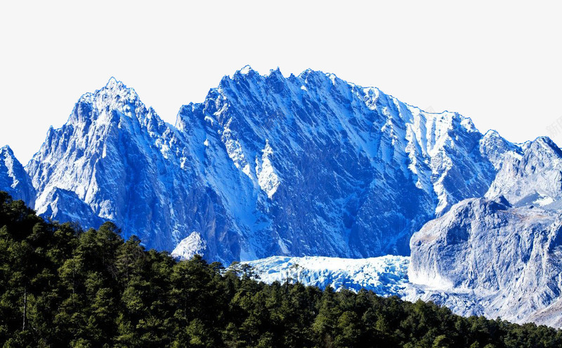 唯美玉龙雪山png免抠素材_88icon https://88icon.com 云南玉龙雪山 唯美 旅游景区 著名景点