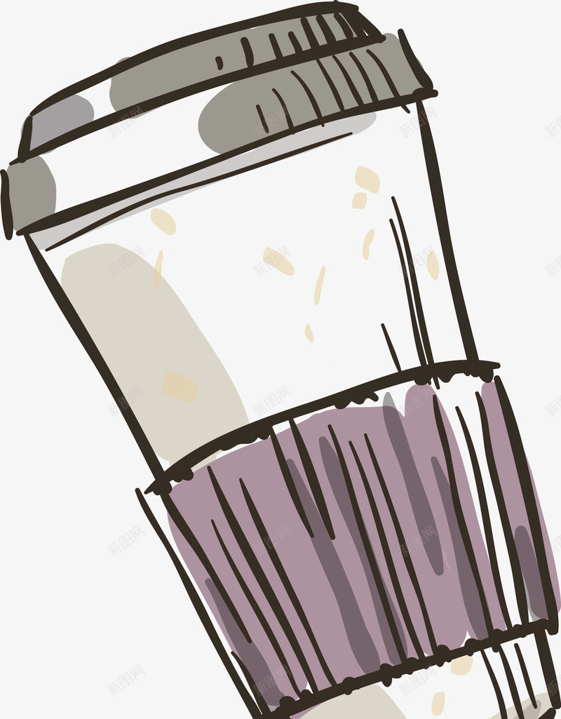 创意咖啡杯子png免抠素材_88icon https://88icon.com 卡通杯子 彩色 杯子 杯子样机 矢量杯子 纸制品 纸杯 纸杯样机 饮具