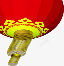 红色灯笼欢庆元旦春节素材