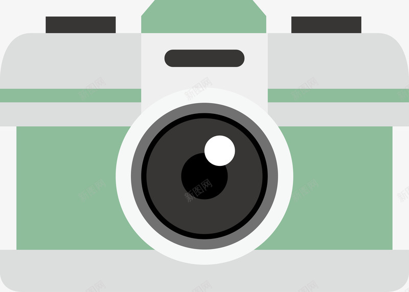 简约相机png免抠素材_88icon https://88icon.com 卡片机 复古相机 微单 拍照 摄影 浅绿相机 相机 矢量扁平相机下载 运动相机