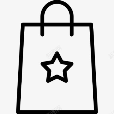 PNG素材礼品袋图标图标