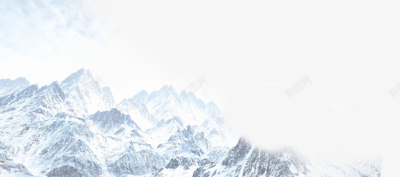 雪山banner背景png免抠素材_88icon https://88icon.com banner 冰山 模型 白色 背景 雪山