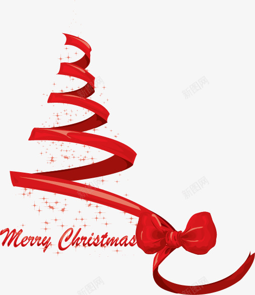 节日庆祝彩带矢量图ai免抠素材_88icon https://88icon.com 丝带 吊球 喜庆 圣诞快乐 彩带缠绕 挂球 矢量图 红色 绸带 节日 蝴蝶结