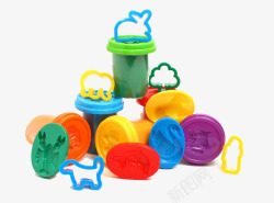儿童彩色橡皮泥玩具素材