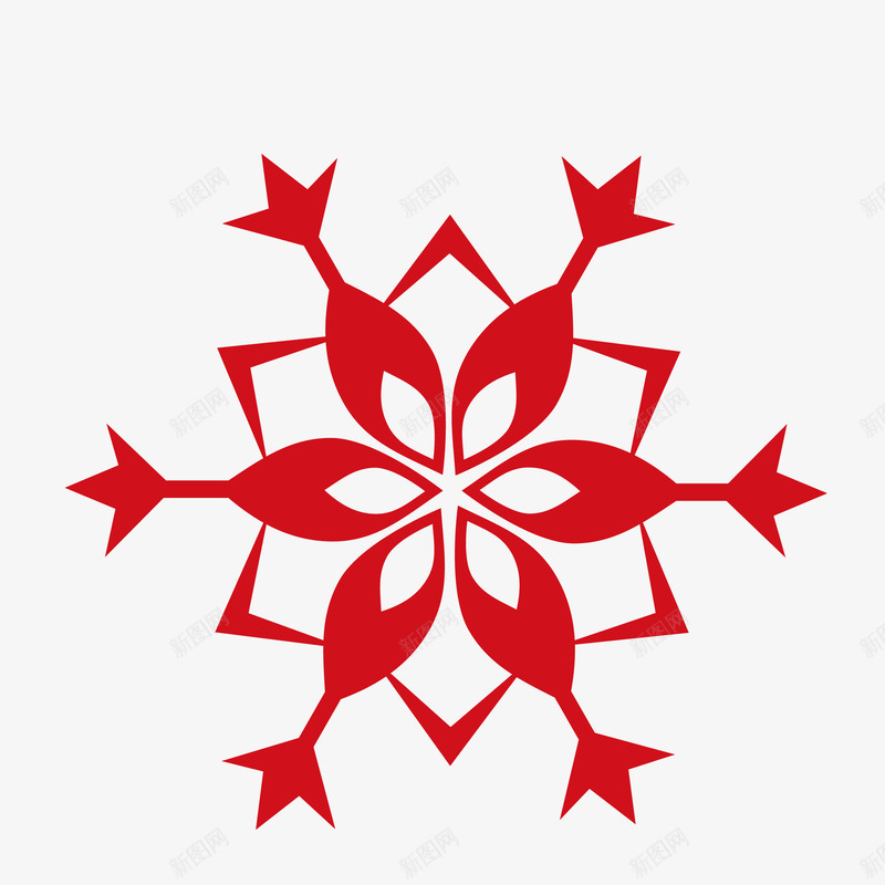 红色雪花剪纸图案png免抠素材_88icon https://88icon.com 六瓣花 剪纸 印花图案 对称 手工 红色剪纸图案 花纹 装饰 贴纸图案 雪花剪纸图案