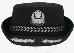 中国女警警帽素材
