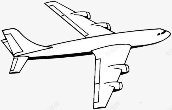 粉笔飞机飞机简笔画图标图标